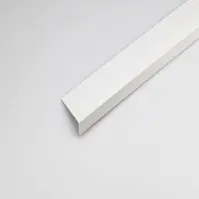 Szögprofil fehér szatén 40x10x1000