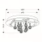 Lámpa A0016-160 Korfu 50 30W LED chrom 4000K,2