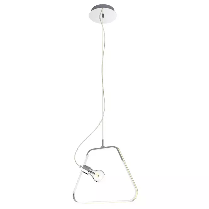 Lámpa A0023-320 Ikaria 42 1x60W E27 LED+12W LED chrom 4000K