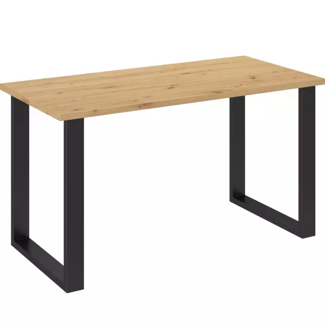 Imperial asztal 138x67 kézműves tölgy