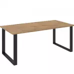 Imperial asztal 185x90 tölgyfa lancelot
