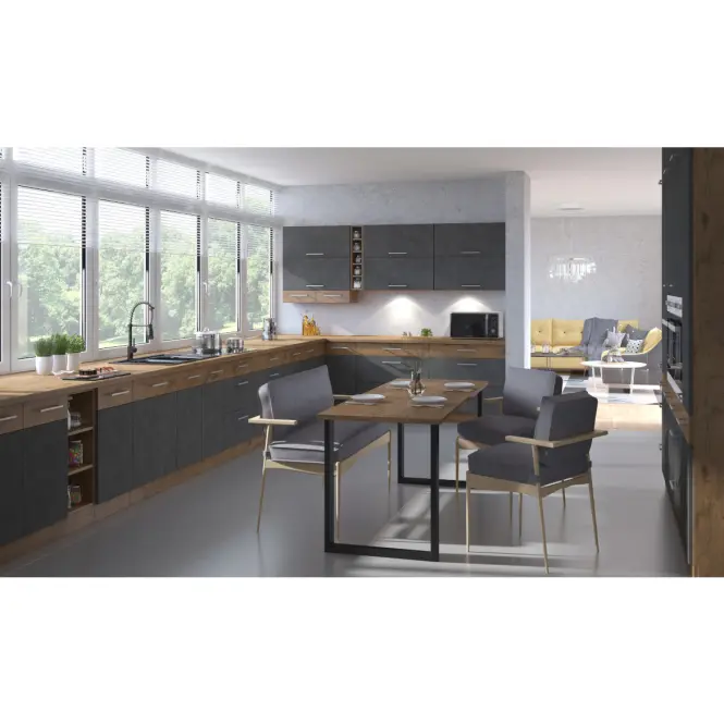 Imperial asztal 185x90 tölgyfa lancelot,3
