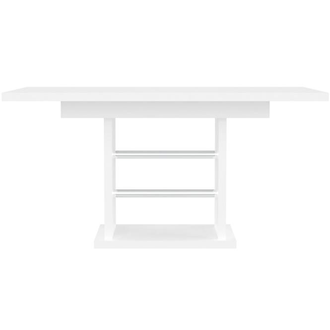 Kinyitható asztalok  Bath  150/190x90cm fehér