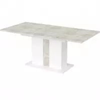 Kinyitható asztalok  Grays 134/174x90cm  Beton/fehér