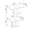 Kinyitható asztalok  Grays 134/174x90cm  Beton/fehér,6