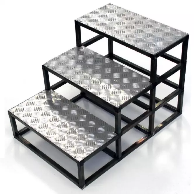 Alumínium lemez rács 500x500,2