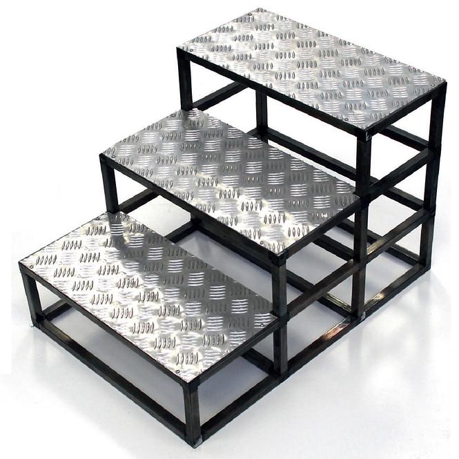Alumínium lemez rács 500x500,2