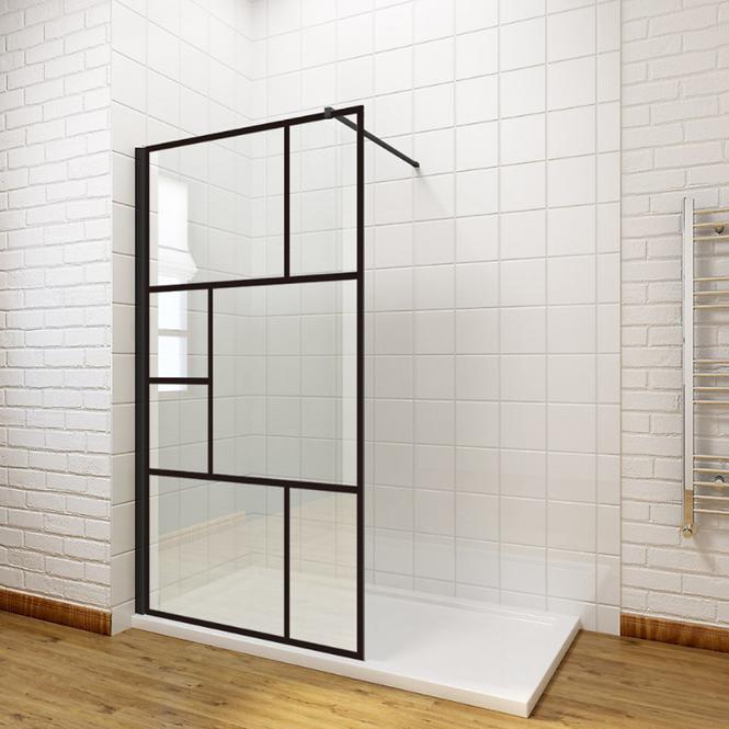 Zuhanyfal WALK-IN NOTTE 120X195