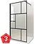 Zuhanyfal WALK-IN NOTTE 120X195,2