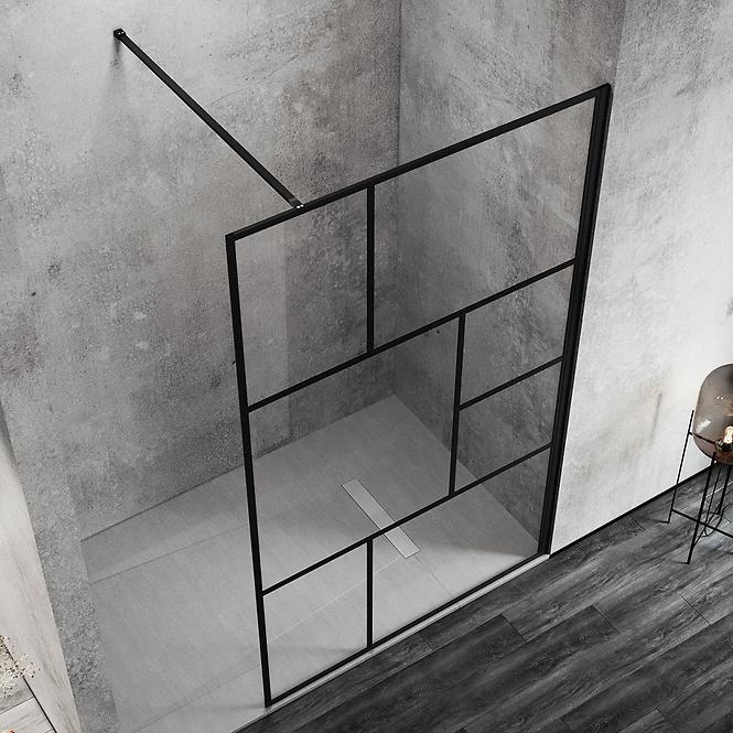 Zuhanyfal WALK-IN NOTTE 120X195,4