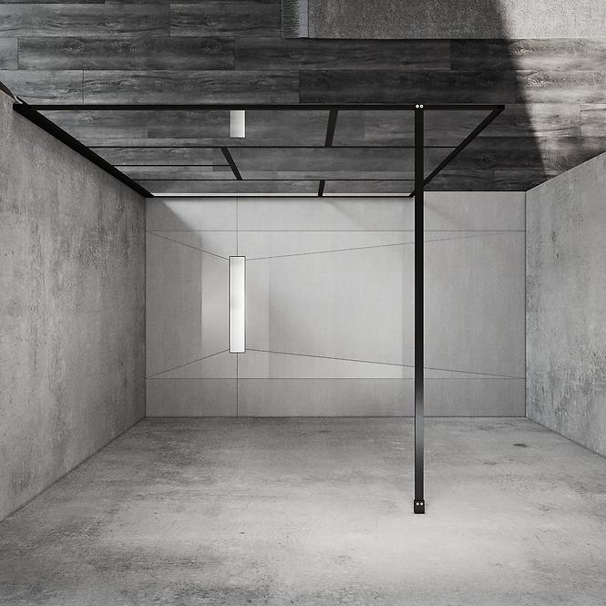 Zuhanyfal WALK-IN NOTTE 120X195,6