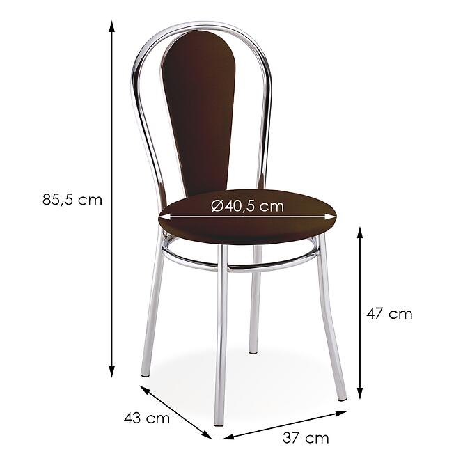 Szék Tulipán Silver V-62,2