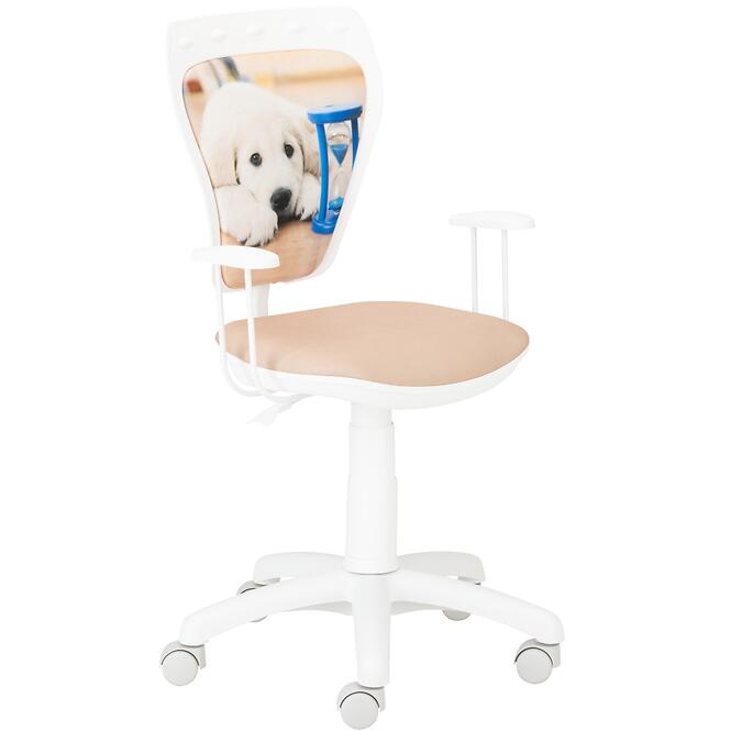 Szék Ministyle White Labrador