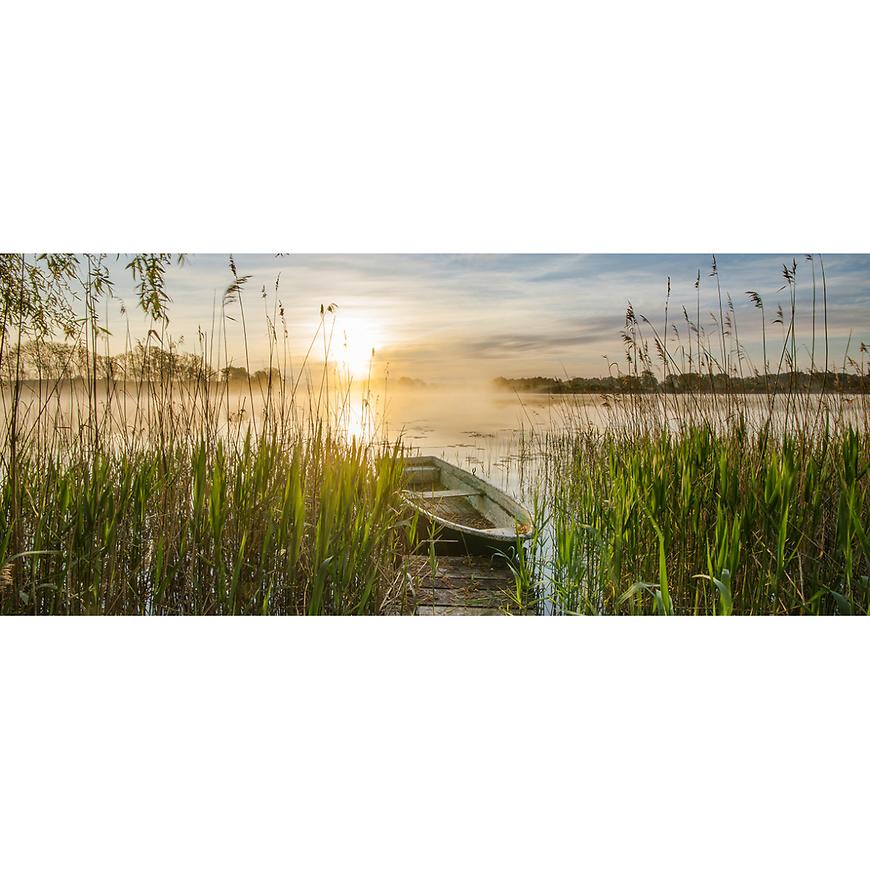 Boat In The Grass kép, 125 x 50 cm - Styler