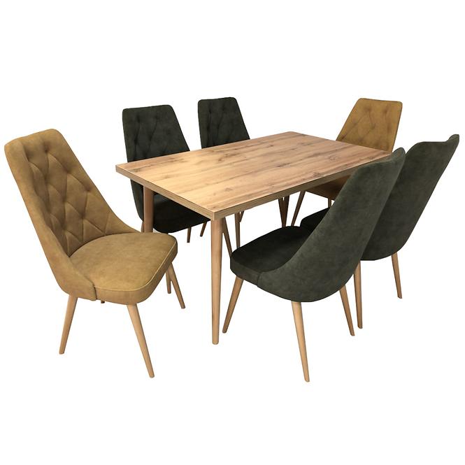 Asztal St-02 140x80+40 D.Wotan,2