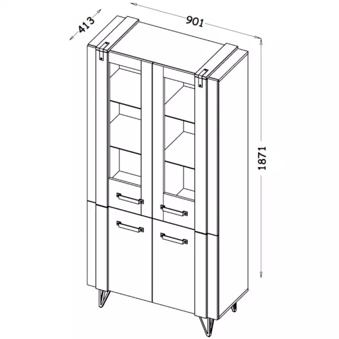 Vitrin Lofter LO3,2