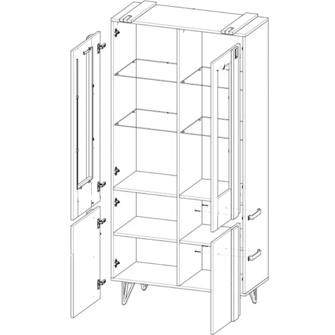 Vitrin Lofter LO3,3