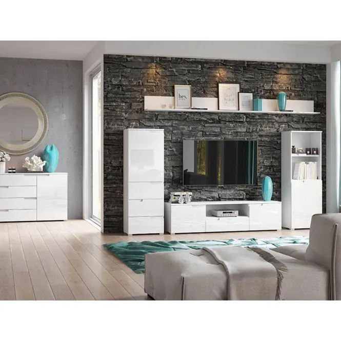 Íróasztal 1D Selene 14 fehér,4