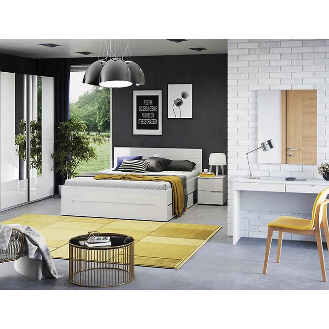 Vitrin  1D Selene 25 Biely