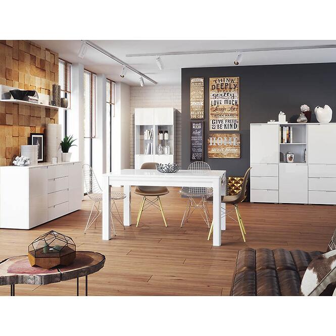 Vitrin  1D Selene 25 fehér,9