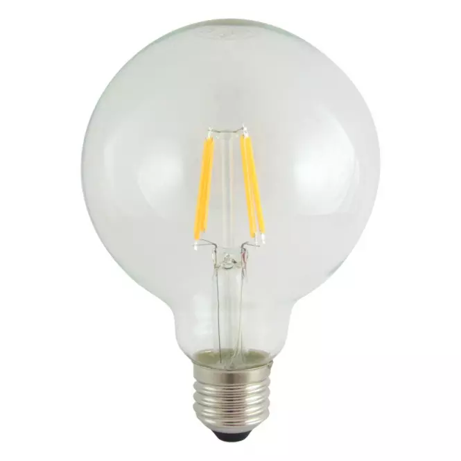 Izzó LED G95 6W E27 2700K Decor Filament,3