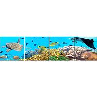 Üveg panel 60/240 Aquarium-2 4-Elem