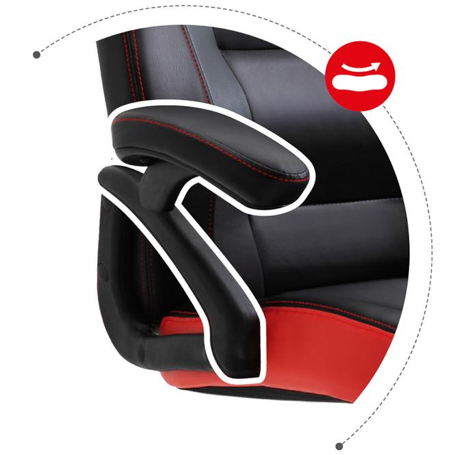 Gamer szék HZ-FORCE 4.2 RED