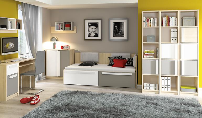 Ajtó  06W Drop Platinum szürke
