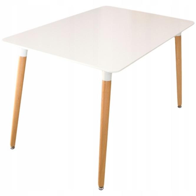 Asztal Bergen fehér 140cm,2