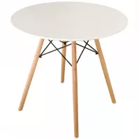 Asztal Oslo fehér 80cm