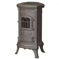 Öntöttvas Kályha Plato patina 6kW Eco