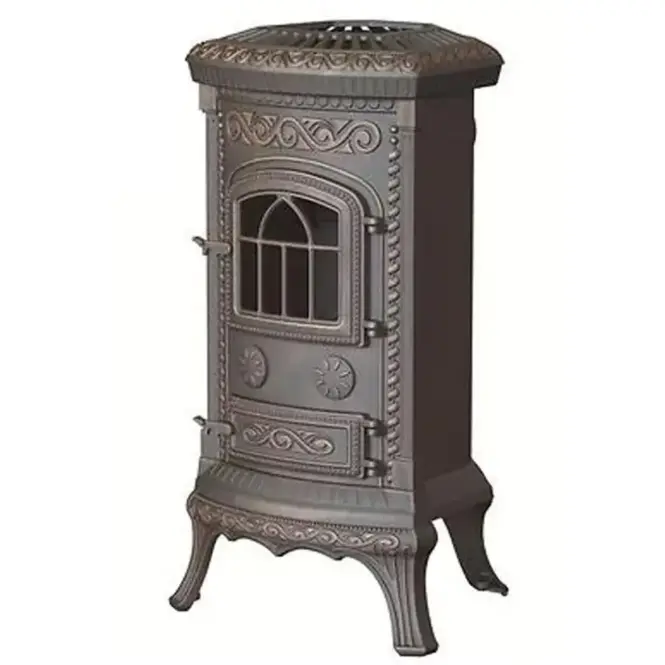 Öntöttvas Kályha Plato patina 6kW Eco