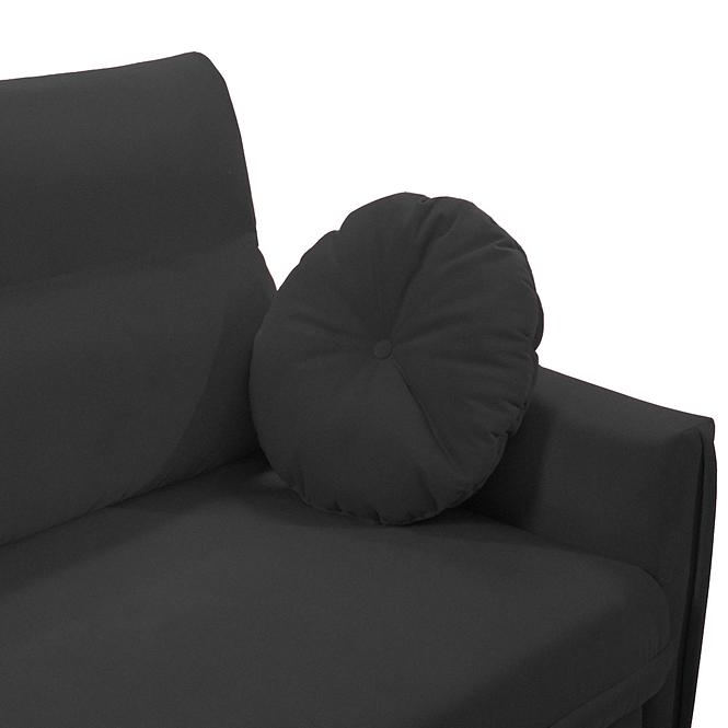 Ülőgarnitúra szett Bellano 3/2/1 Black-Kronos 7 CZ DR.natura