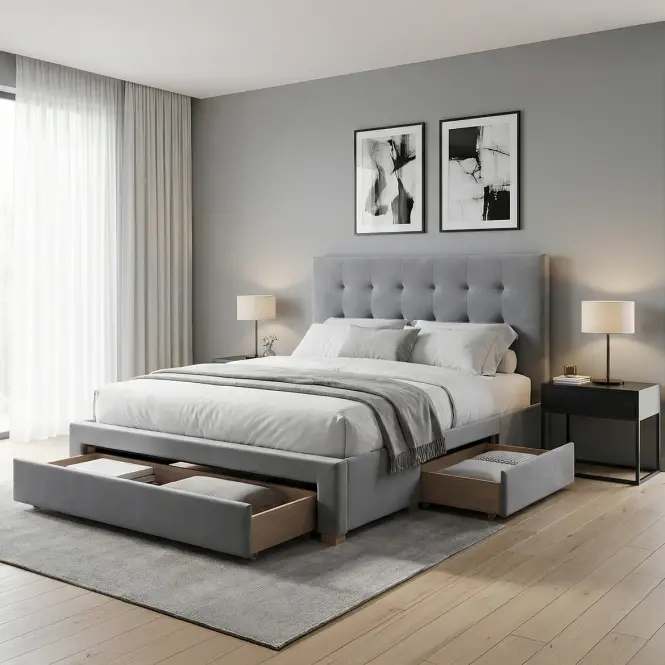 Ágy Elsa CFF007-2 grey 160/200,9