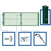 Kétoldalas kapu készlet 4 x 1,5 m WGBRA-T000295