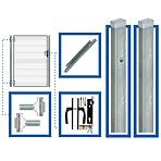 Kapukészlet 1 x 1,5 m WGFUR-T000371 balos