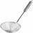 Szűrő kanál 35cm inox 40674
