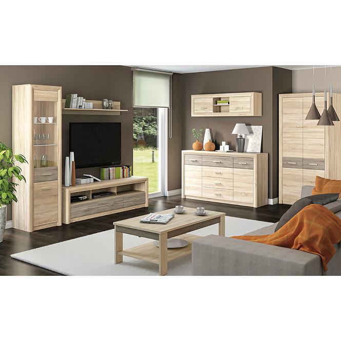 Komód 92 4s Castel 11 Sonoma/szarvasgomba,17