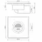 Padlóösszefolyó Axus mat 15x15 forgatható 360 FI 50 11312,2