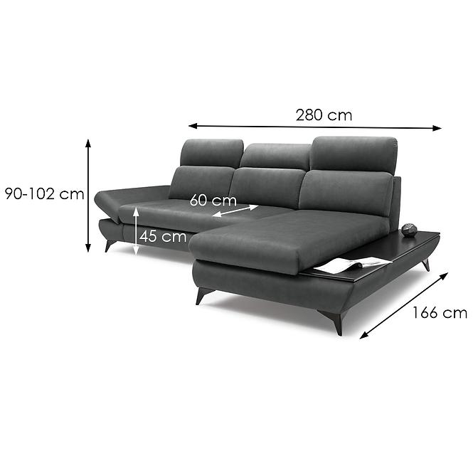 Sarokgarnitúra szett Titan J Fancy 37
