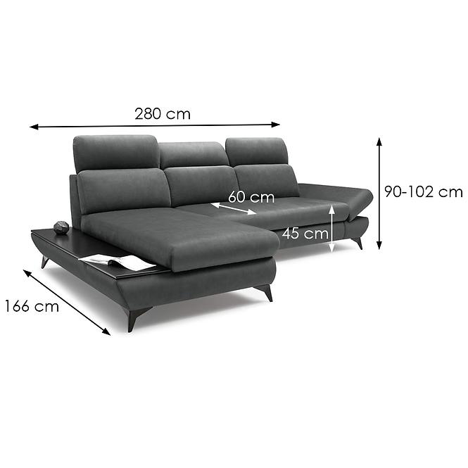 Sarokgarnitúra szett Titan C Fancy 37