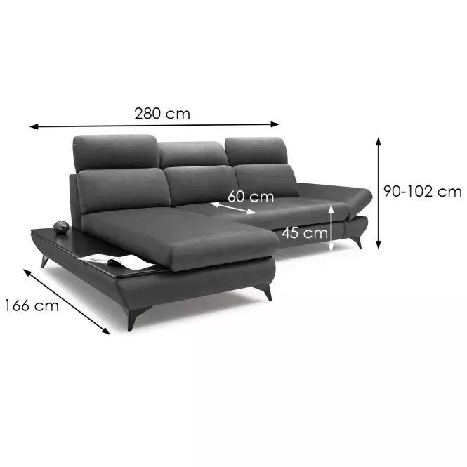 Sarokgarnitúra szett Titan C Fancy 37,8
