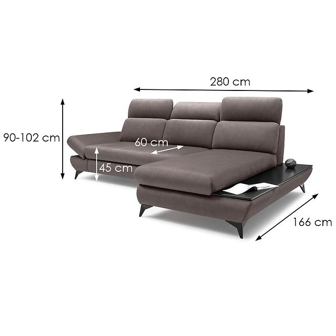 Sarokgarnitúra szett Titan J Fancy 96