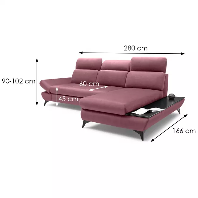 Sarokgarnitúra szett Titan J Fancy 63