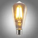 Izzó LED Gold Mercado 8W ST64 E27