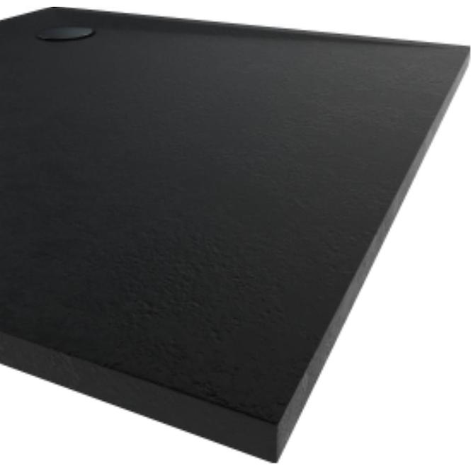 Zuhanytálca AQM12461CST 90X90X3 fekete
