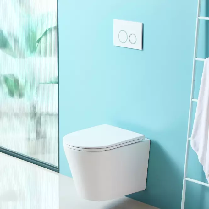 Függő WC Axel lassú záródású táblával,3