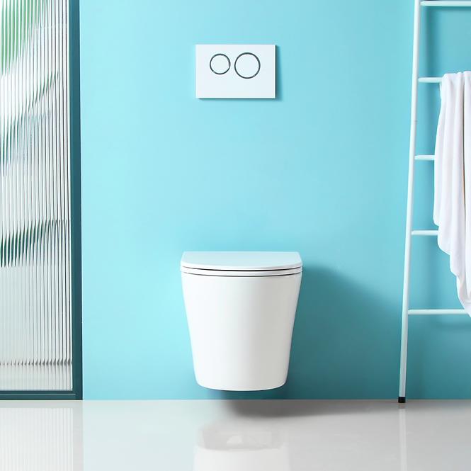 Függő WC Axel lassú záródású táblával,4
