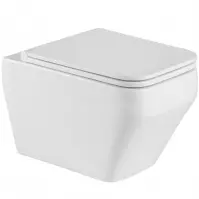 Függő WC Loris lassú záródású táblával