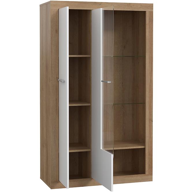 Vitrin 2D Baccio BCCV521 Tölgy Riviera